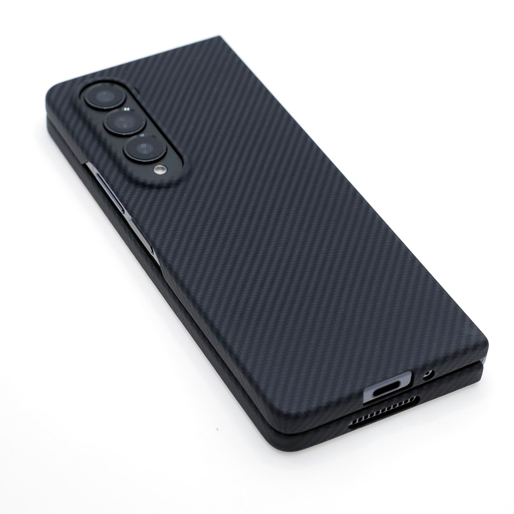 Real Carbon Fiber Case For Samsung Galaxy Z Fold - Premium Mobile Phone Cases from Dressmycell.com - Just $50! Shop now at Dressmycell.com Real Carbon Fiber Case For Samsung Galaxy Z Fold - Premium Mobile Phone Cases from Dressmycell.com - Just $50! Shop now at Dressmycell.com